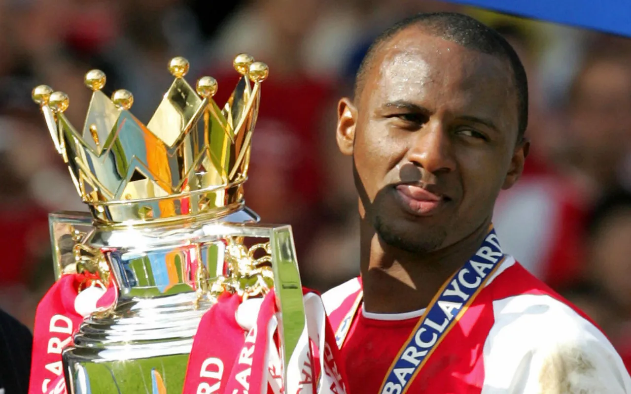 Patrick Vieira ancien champion de Premier League