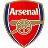 Le logo d'Arsenal en Premier League