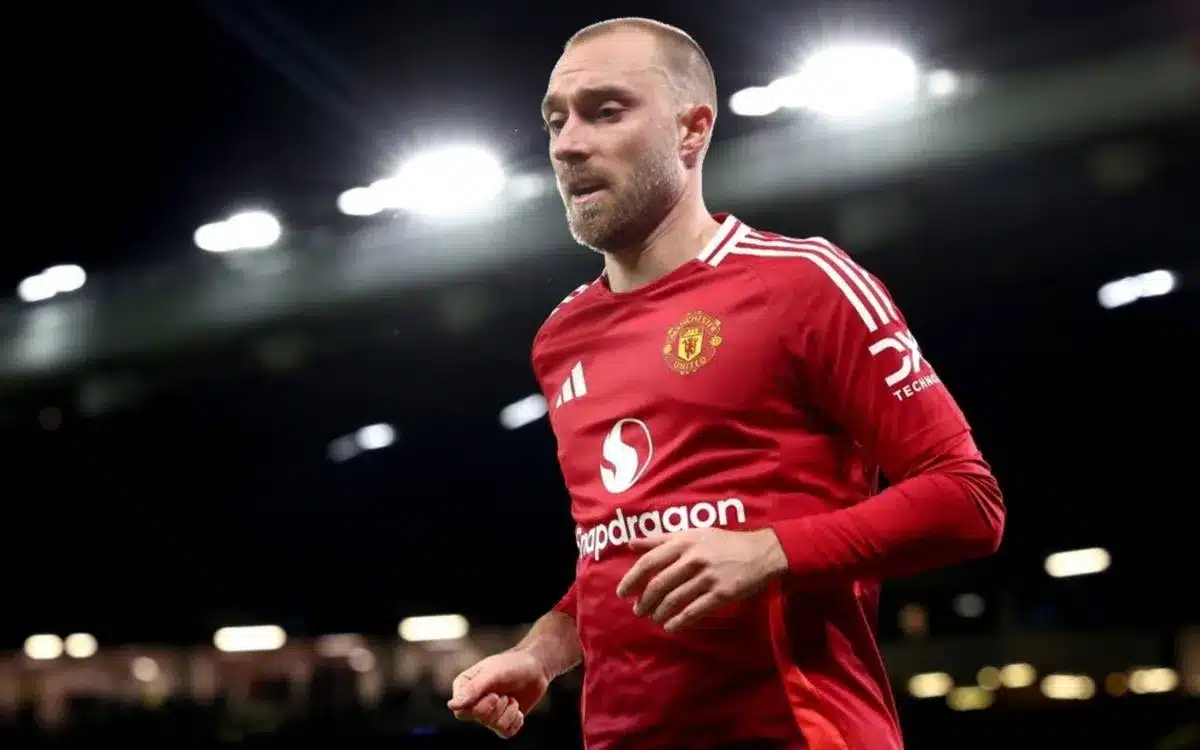 Christian Eriksen, milieu de terrain de Manchester United