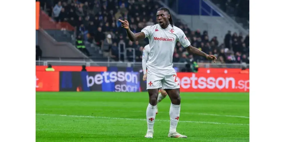 Moise Kean vers un départ de la Fiorentina