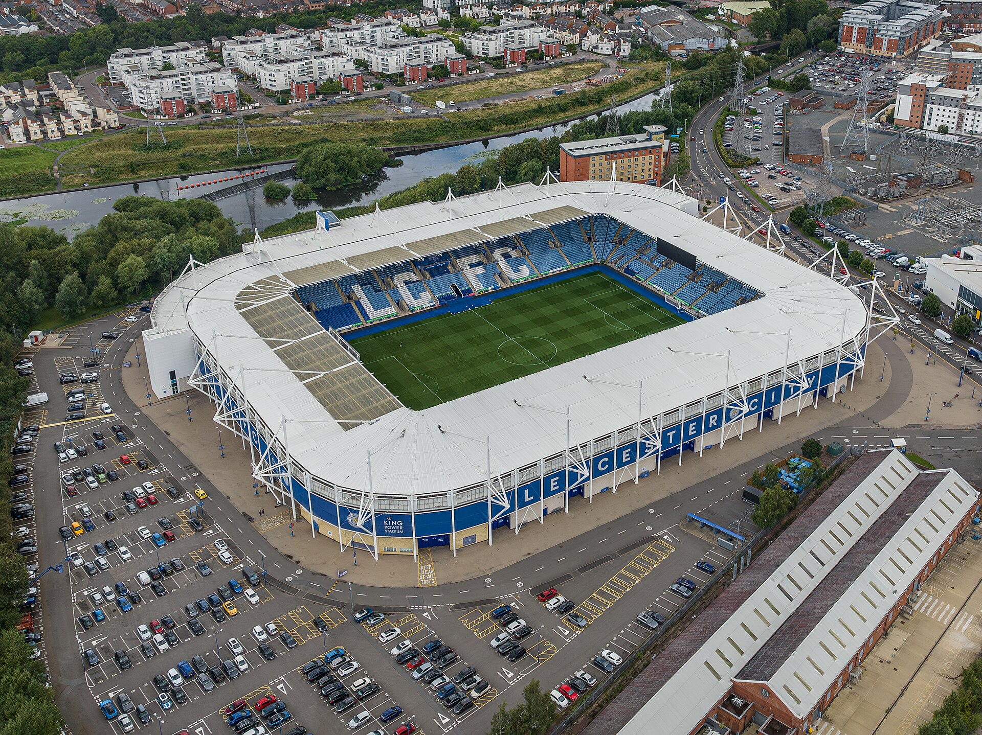 Le stade de Leicester City