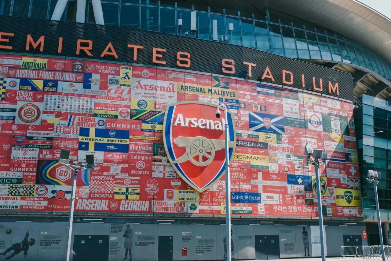Emirates Stadium, stade d'Arsenal dans le Nord de Londres
