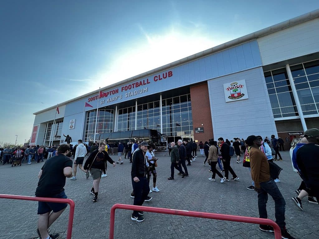 Le stade de Southampton FC