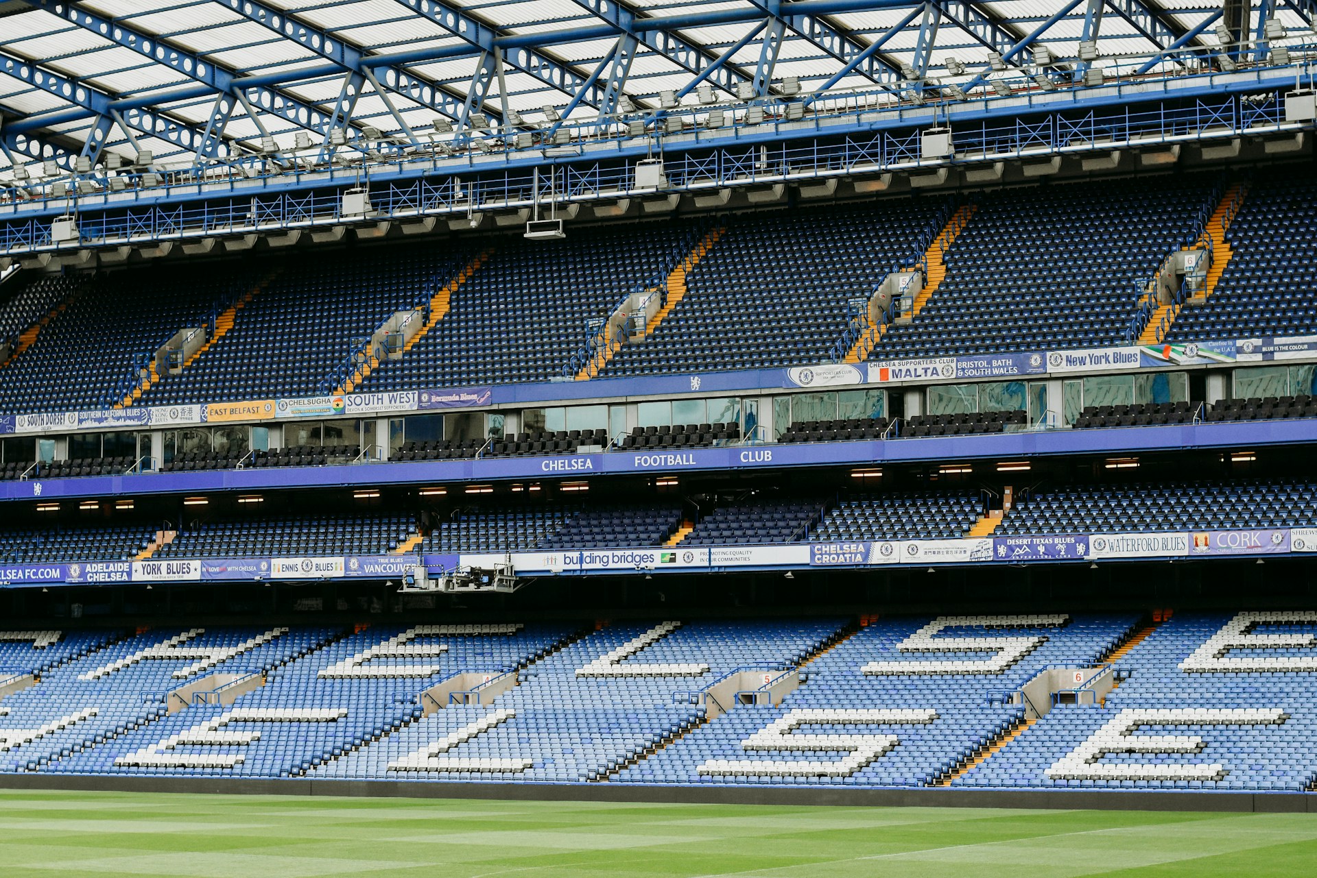 Stamford Bridge, le stade du Chelsea FC en Premier League